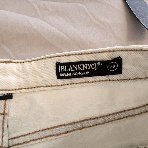 Revolve x Blank NYC Madison crop tie dye‎ high rise boho jeans size 27, 29 New - Picture 7 of 13